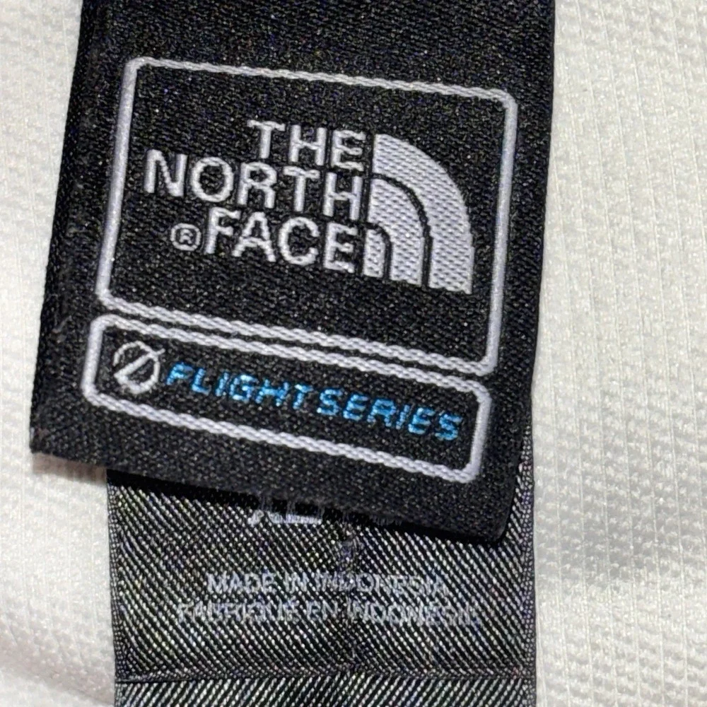 The North Face Flight Series Mens XL Gray Cream Full Zip Running Jacket AW1K